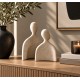 Light & Living ornament HEAD Sand set-2 